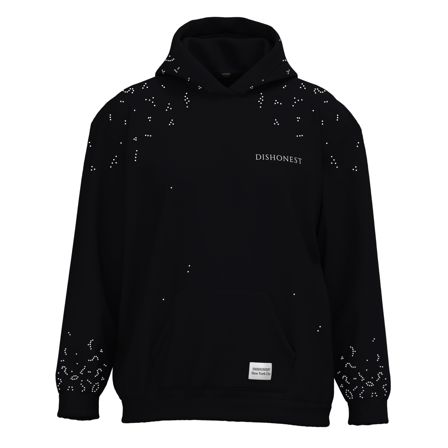 Celestial Black Hoodie