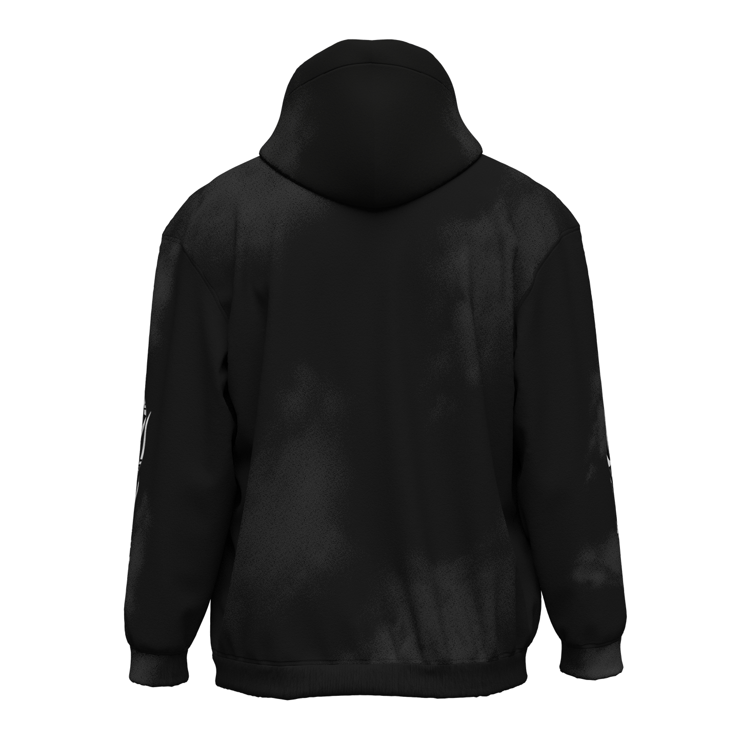 Dishonest Black Marble Flame Hoodie