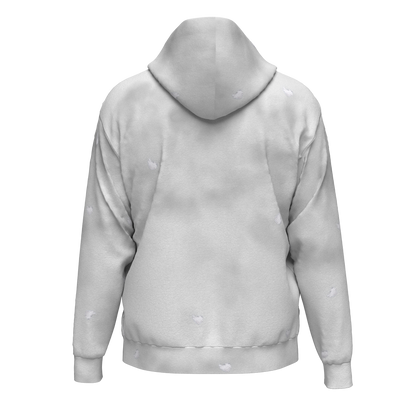 Dishonest Grey Zip-up Hoodie