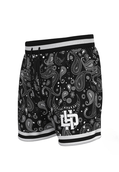 Dishonest Paisley Shorts