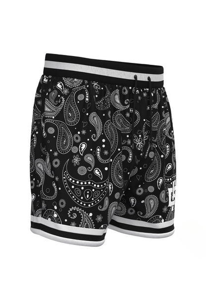 Dishonest Paisley Shorts