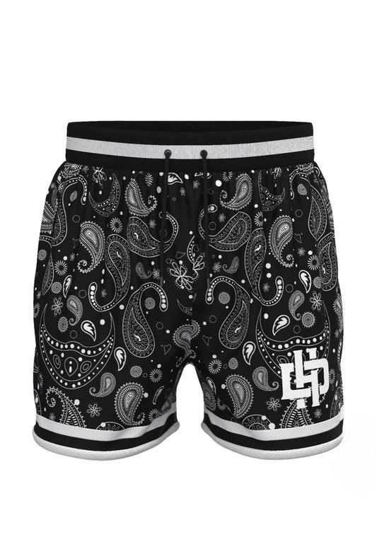 Dishonest Paisley Shorts